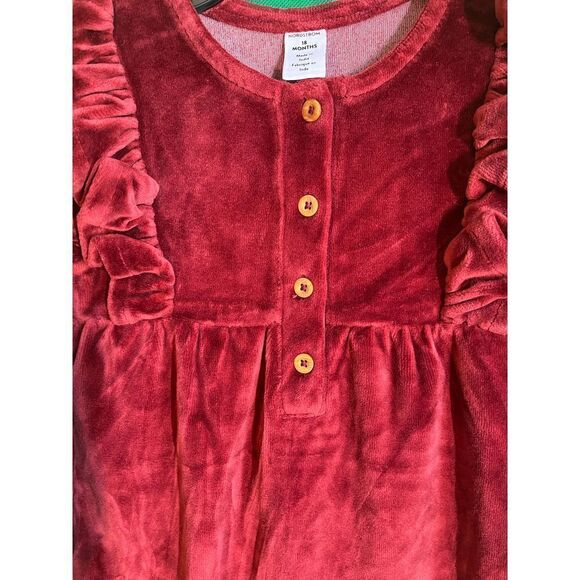 Nordstrom Baby Red Syrah Onesie 3 month - Picture 3 of 10